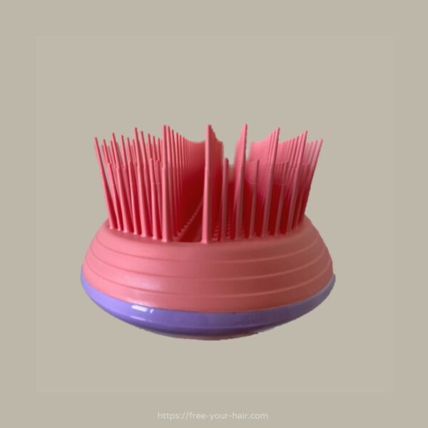 Tangle teezer the Ultimate Finisher brush pink and purple.