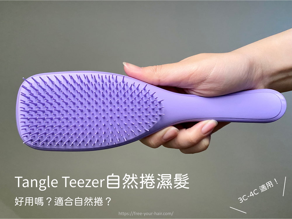 Tangle Teezer 自然捲 濕髮梳